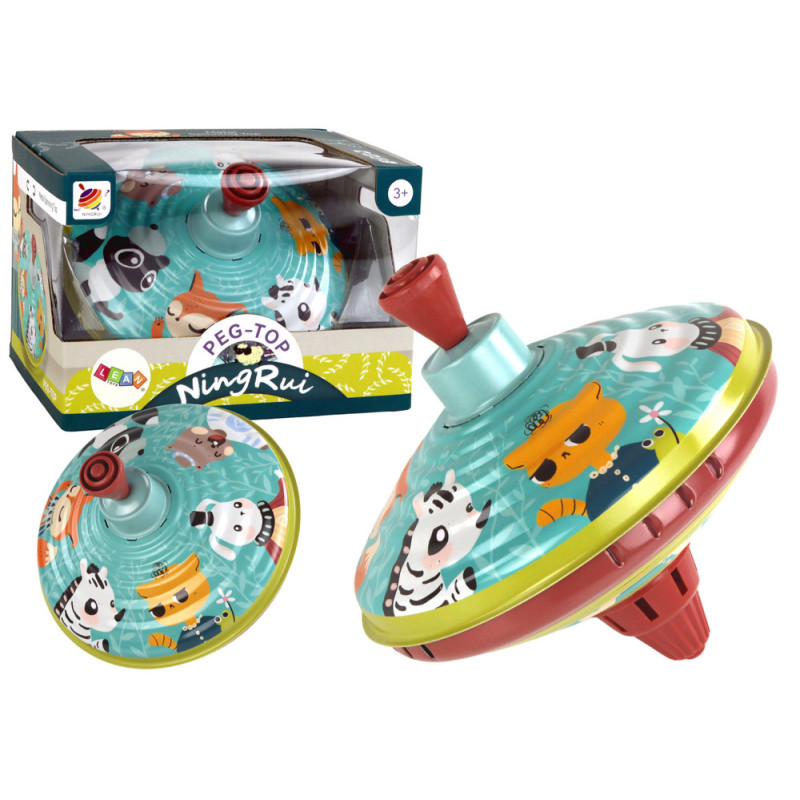 Metall snurrande djur leksak traditionell