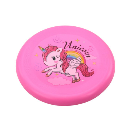 Flygande Disk Frisbee Enhörning Rosa 20cm | HandlaSmidigt.se