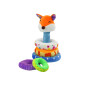 Pyramid Plysch Räv Maskot Leksak Färgglad 27 cm