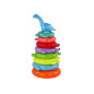 Pyramiden Giraff Pussel 8 Hjul Färgglad 29cm x 14cm x 14cm