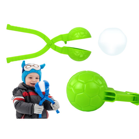 Snökanon Snöbollsmaskin Grön Bollmönster 20cm x 5cm x 5cm