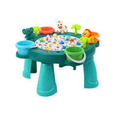 Skicklighetsspel Fiskfångst Grön Bord