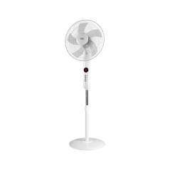 Golvviftare Teesa med fjärrkontroll (vit)