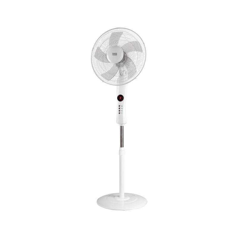 Golvviftare Teesa med fjärrkontroll (vit)