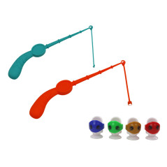 Arkadspel Fiskfångst Bord Dinosaurie Orange