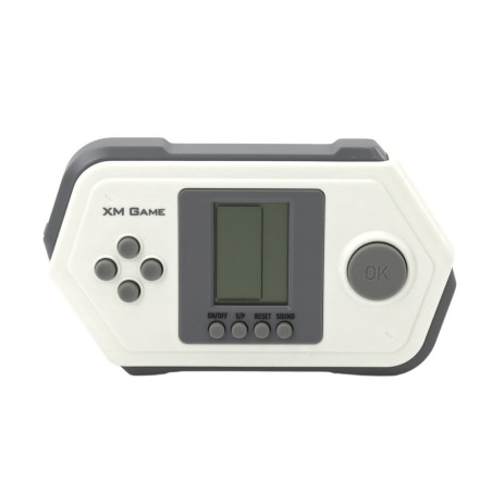 Elektronisk konsolspel Tetris Brick Game Grå - Vit