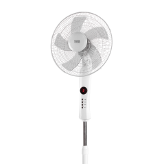 Golvviftare Teesa med fjärrkontroll (vit)