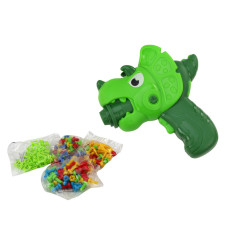 Resväska Bord Set DIY Pussel Byggklossar Dinosaurie Skruvdragare 249 delar.