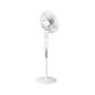 Golvviftare Teesa med fjärrkontroll (vit)