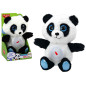 Panda Nalle Sömnig Lampa Vaggvisa Gosedjur Maskot 30 cm