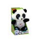 Panda Nalle Sömnig Lampa Vaggvisa Gosedjur Maskot 30 cm