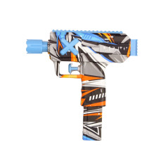 Liten vattenpistol Graffiti Blå Orange