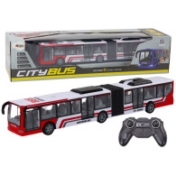 Autobus Miejski Zdalnie Sterowany RC Czerwono-Biały