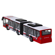 Styrd buss på distans RC Röd-Vit