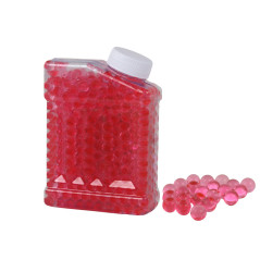 Gelkulor till pistol, säkra, röda, 700 st.