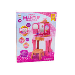 Barn toalett med gestsensor och rosa tillbehör