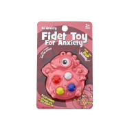 Pop It Dinosaur Stress Sensory Pink Pocket