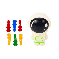 Arkadspelet Rymdutforskande astronauten som hoppar ut från rymdraketen