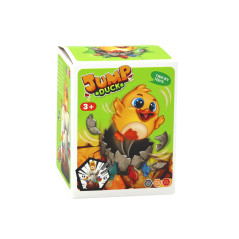 Interaktivt spel med hoppande kycklingäggpinnar