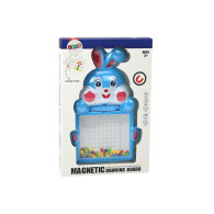 Magnetisk tavla Kanin 7 Mönster Penna Magnetisk Blå