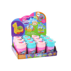 Mjuka Styroporkulor i en rosa kopp