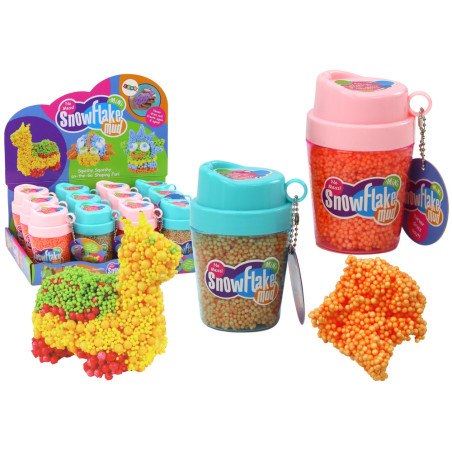 Mjuka Styroporkulor i en Orange Mugg