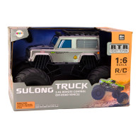 Duże Auto Terenowe Zdalnie Sterowane Suv 2.4G RC 16 Szary