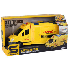 Transportbil 116 Fjädring Framdörrar Ljus Ljud Gula