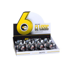 Motorcykel med friktionsdrift Skala 1:10 Polis Sport