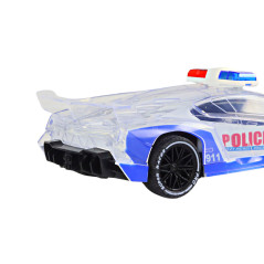 Polisbil Racing Remote Control RC Skala 1:16 Ljus