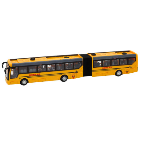 Skolbuss Fjärrstyrd Ledad Buss RC 132 Gul