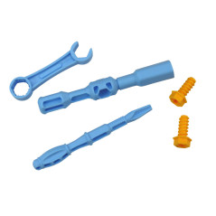 Verkstad Motor Lastbil Demonteringssats för Hemmafixare Blå