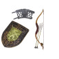 Riddarens set: Båge, Svärd, Sköld, Riddarkostym