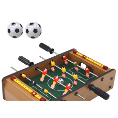 Minibordfotboll i trä 36cm x 21,5cm x 9cm