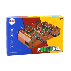 Minibordfotboll i trä 36cm x 21,5cm x 9cm