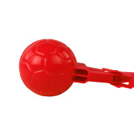 Snökanon Snöbollsmaskin Mönster Boll Röd 20cm x 5cm x 5cm