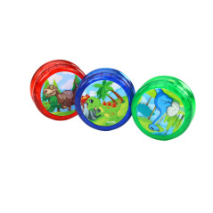 Leksak Jojo med lysande dinosaurier i 4 färger