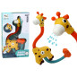 Badleksak Duschmunstycke Giraff Gul