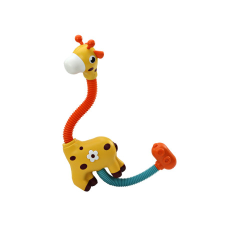 Badleksak Duschmunstycke Giraff Gul