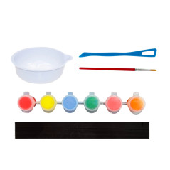 Kreativt DIY-set Enhörningar av gipsmagneter