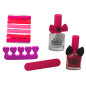 Hårfärgningsset Nagellacksmålning Läppbalsam
