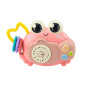 Krabbapparat Rasselprojektor Batteridrivet Ljud Rosa
