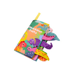 Broschyr Mjuka Djur Dinosaurier Raslande Färgglad