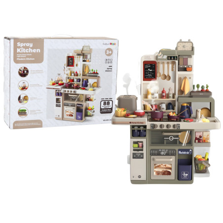 Kök för Barn Ljus Ljud Par Tillbehör 88 Delar