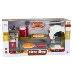 Set Butik Pizza Express Kaffe Drycker Kassaregister