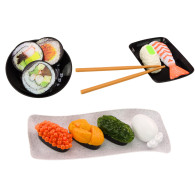 Zestaw Do Sushi Akcesoria Krewetki Dla Dzieci Zabawkowy 22 ele.