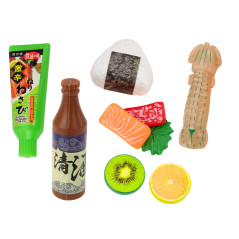 Set för Sushi Räkaccessoarer för Barn Leksak 22 delar.