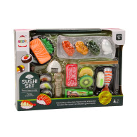 Zestaw Do Sushi Akcesoria Krewetki Dla Dzieci Zabawkowy 22 ele.