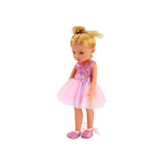 Dockan Ballerina Rosa Ballerina Klänning 33cm