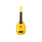 Ukulele För Barn Mini Gitarr 4 Strängar Ananas Tema Gitarr Gul
